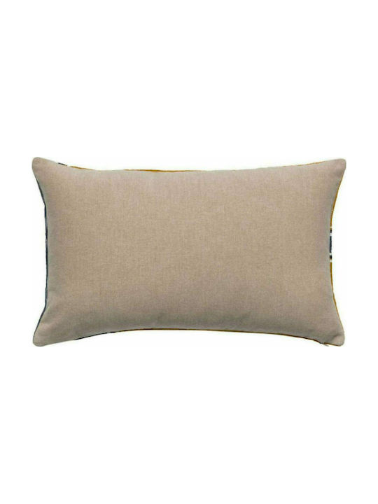 Vivaraise Sofa Cushion Mila from 100% Cotton Thym Blue / Green 50x30cm.