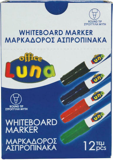 Luna Office Marker pentru Tablă NEGRU