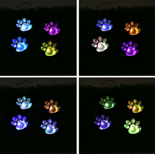 GloboStar Соларна Светлина 1W RGB с Фотоклетка IP65