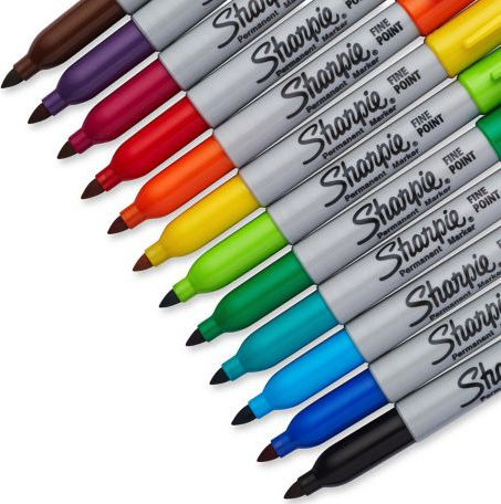 Sharpie Fine Drawing Markers 1mm Thin Set 28pcs