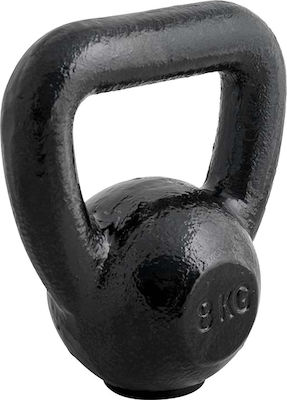 Amila Kettlebell Εμαγιέ 12kg Μαύρο