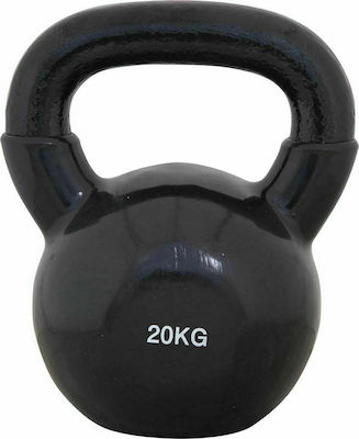 Amila Black Vinyl Kettlebell 20kg