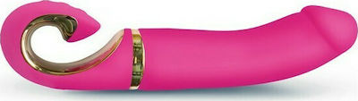 Fun Toys Gjay Bioskin Vibrator Realistic Vibrator 22cm Hot Pink