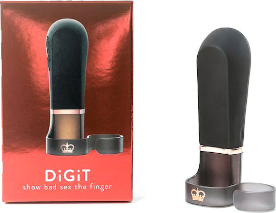 Hot Octopuss Amo Vibrator Finger 9.2cm Black