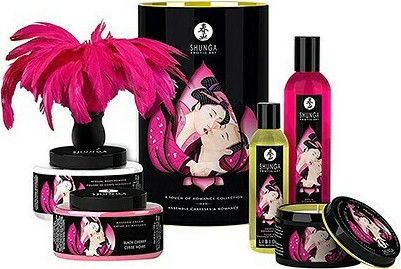 Shunga Touch Of Romance mit Duft Schokolade 3Stück