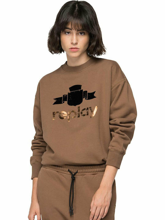 Long Women's Sweatshirt Cigar