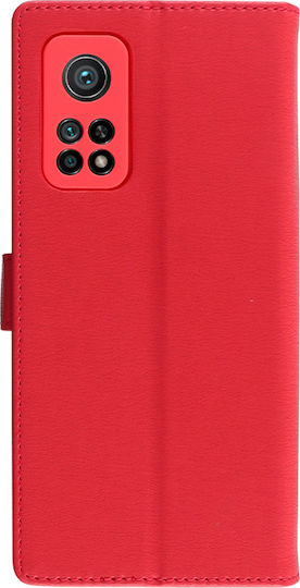 Volte-Tel Allure Magnet Wallet Piele artificială Roșu (Xiaomi Mi 10T / Mi 10T Pro )