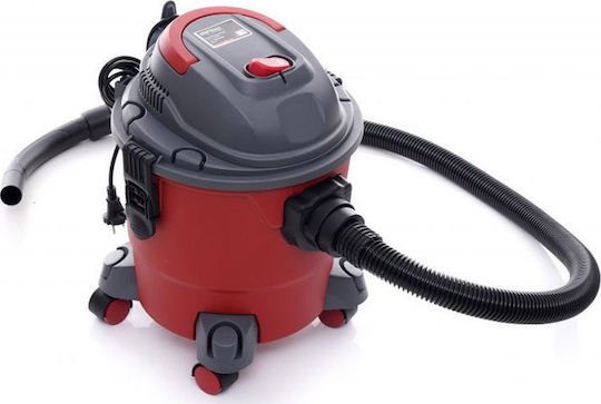 Kraft & Dele Σκούπα Υγρών / Στερεών 1200W με Πλαστικό Κάδο 20lt