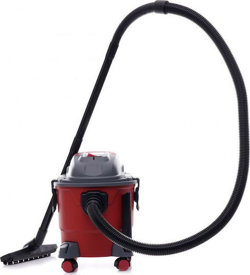 Kraft & Dele Σκούπα Υγρών / Στερεών 1200W με Πλαστικό Κάδο 20lt