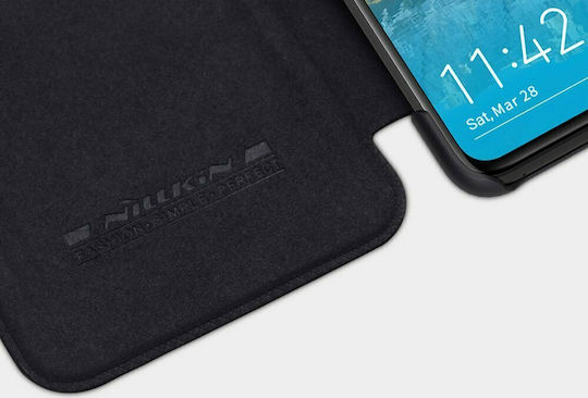 Nillkin Qin Wallet Synthetic Leather Black (Huawei P40 Lite)