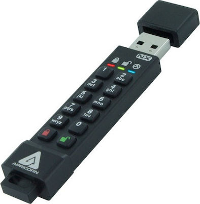 Apricorn Secure Key 3NX 16GB USB 3.1 Stick Negru