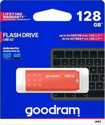 GoodRAM UME3 128GB USB 3.0 Stick Πορτοκαλί