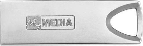 Verbatim MyMedia My Alu 16GB USB 2.0 Stick Ασημί