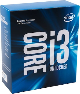 Intel Core i3-7100 3.9GHz Επεξεργαστής 2 Πυρήνων για Socket 1151 σε Κουτί με Ψύκτρα