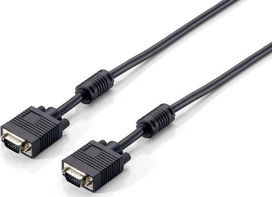 Equip Cablu VGA - VGA Negru 10m (118814)