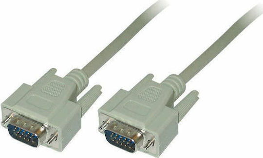 LogiLink VGA male to VGA male White 10m Cable (CV0028)