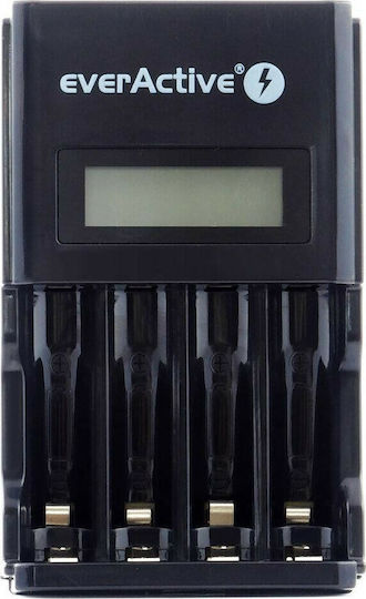 everActive NC-450 Φορτιστής 4 Μπαταριών Ni-MH Μεγέθους AA/AAA