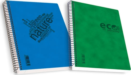 Skag Spiral Heft Geregelt B5 90 Blätter 3 Themen University Style 1Stück (Μiverse Farben)