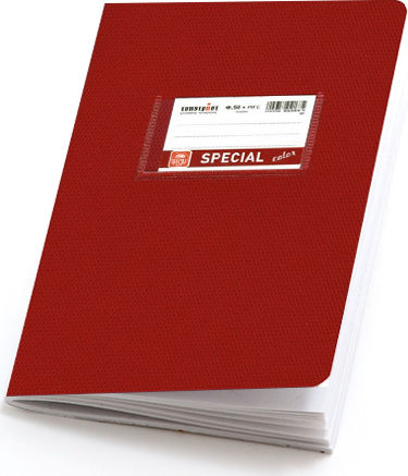 Typotrust Heft Geregelt B5 50 Blätter Special Color Rot 1Stück