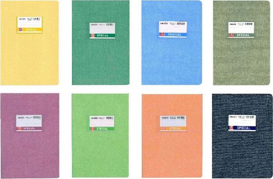 Typotrust Notebook Ruled B5 50 Sheets Special Jeans Purple 1pcs