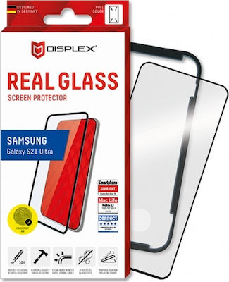 Displex Real Glass 3D Curved Samsung Full Face Tempered Glass (Galaxy S21 Ultra 5G)