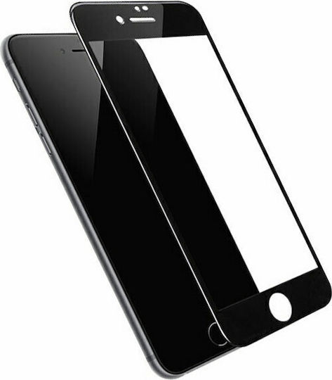 3D Full Face Tempered Glass Black (iPhone 6 / 6S Plus)