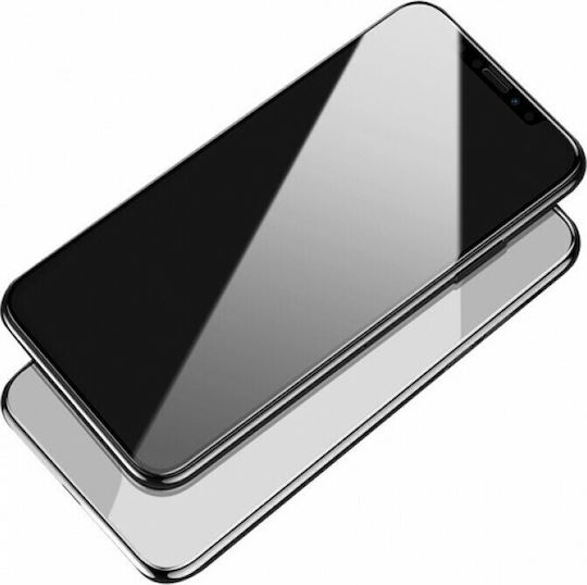 Full Glue Full Face Tempered Glass Μαύρο (iPhone 12 / 12 Pro)