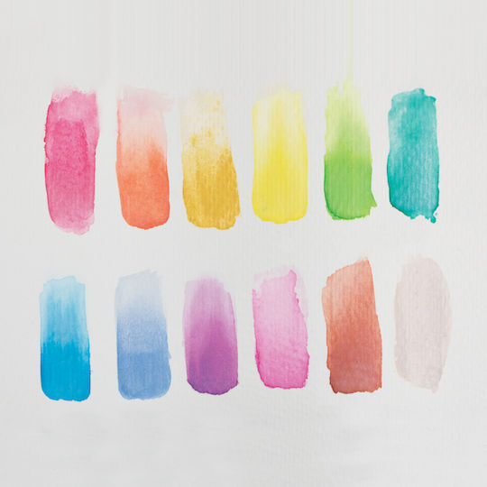 Ooly Chroma Blends Set of Watercolours Multicolored with Brush 12pcs