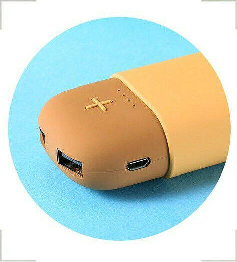 Remax Camaroon RPL-32 Power Bank 5000mAh 60W cu 2 Porturi USB-A Portocaliu