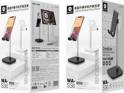 WK WA-S36 Desk Stand for Mobile in Black color