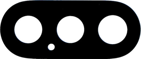 Camera Lens Glass Black for iPhone X