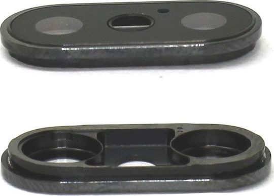 Camera Lens Glass Black for iPhone X