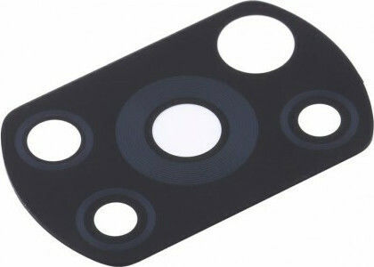 Camera Lens Glass Black for Poco X3