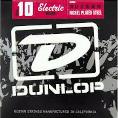 Dunlop Set of Nickel Wound Strings for Electric Guitar Performance+ Light 10 - 46"