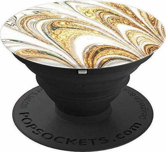 PopSockets PopGrip for Mobile Phone Golden Ripple