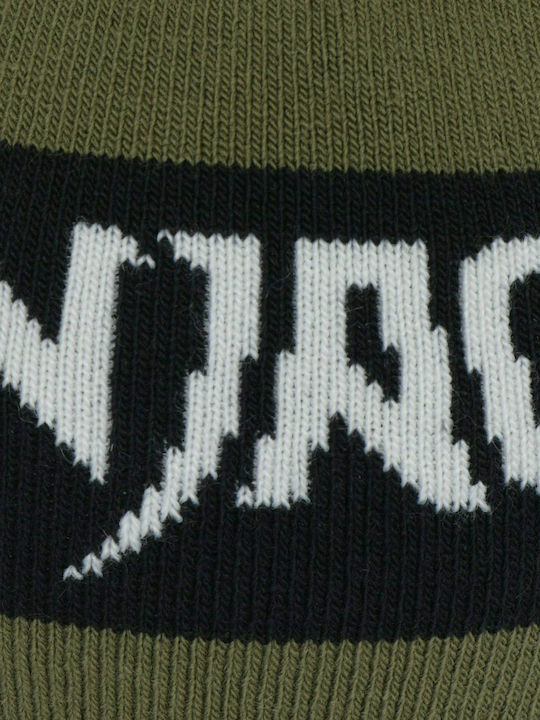 Kids Beanie Knitted Green