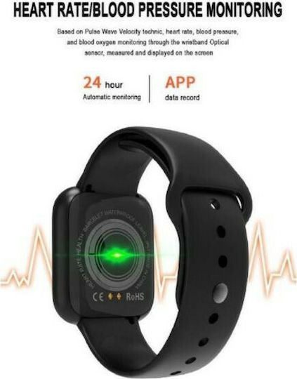 Andowl G1 Smartwatch (Negru)