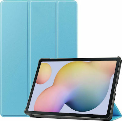 Tri-Fold Flip Cover Synthetic Leather Light Blue (Galaxy Tab S7)