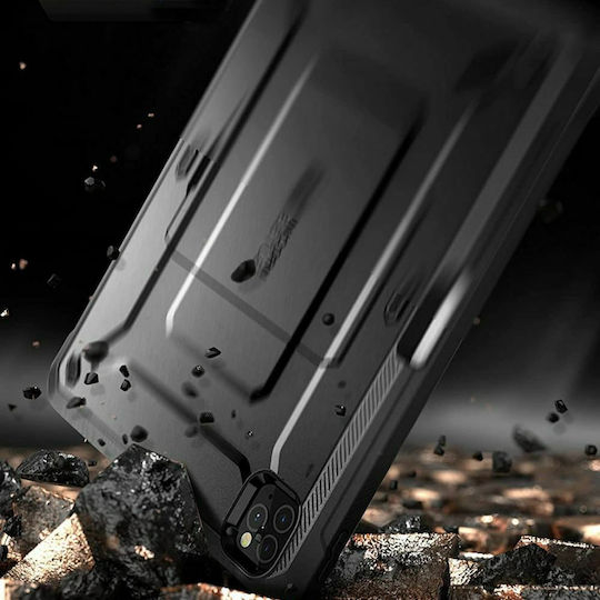 Supcase Unicorn Beetle Pro Back Cover Ανθεκτική Μαύρη (iPad Pro 2021 12.9")