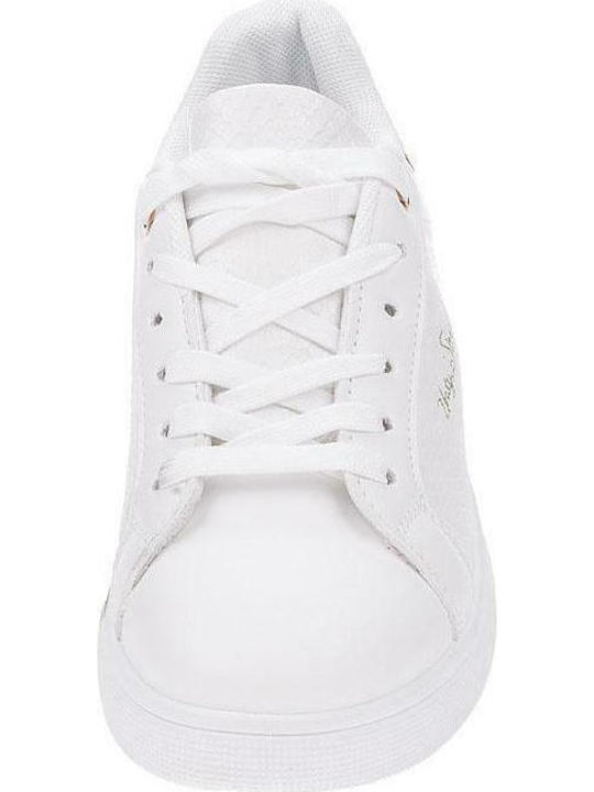 BY-0351 Γυναικεία Sneakers Λευκά
