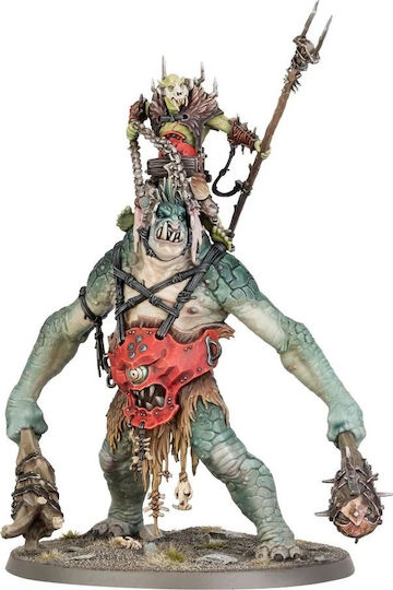 Games Workshop Warhammer: Age of Sigmar Orruk Warclans - Breaka-Boss on Mirebrute Troggoth Figures 24τμχ