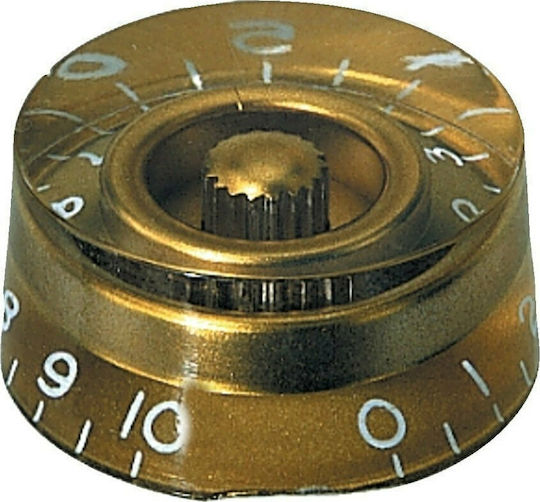 Gewa Speed Knob Plastic in Gold Colour