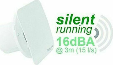 Xpelair C4HTSR Wandmontage Ventilator 180mm Weiß