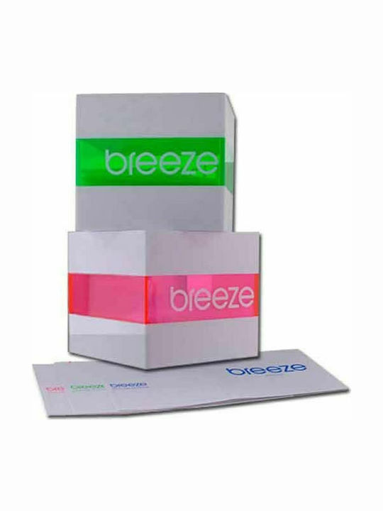Breeze Invernia Γυναικείο Ρολόι 40mm Χρονογράφος Μπαταρίας με Ροζ Χρυσό Μεταλλικό Μπρασελέ
