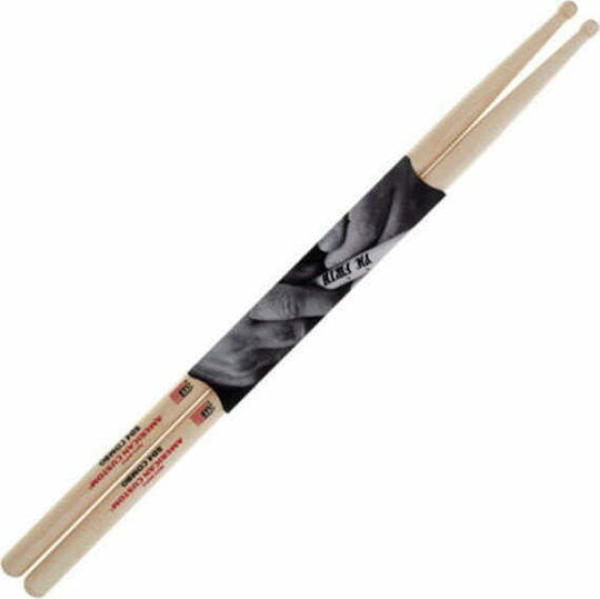 Vic Firth American Custom Combo Maple Drumstick with Wooden Barrel Head