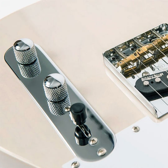 Vintage V62 ReIssued Ηλεκτρική Κιθάρα T Style με SS Διάταξη Μαγνητών Ash Blonde