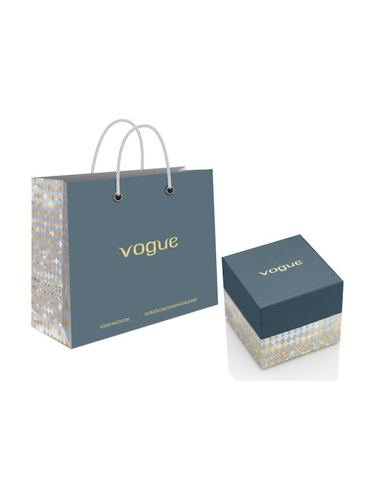 Vogue Bind Ceas cu Rose Gold Brățară Metalică