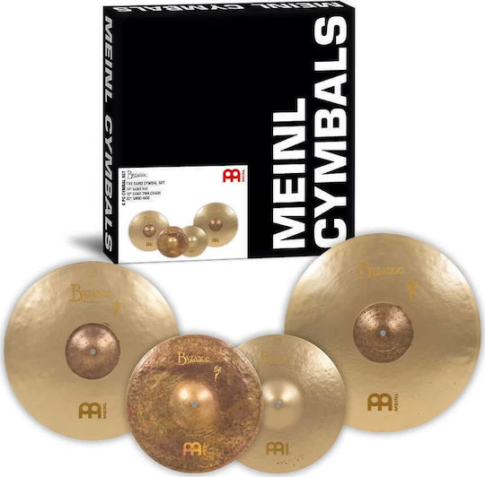 Meinl Σετ Πιατινιών Byzance Sand Set Benny Greb (14" Hi-Hat, 18" Crash, 20" Ride)