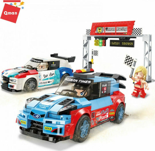 Qman Qman Building Blocks Sprint with Full Speed for 6+ Years 450 Pieces