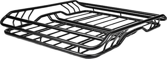 Auto Gs Metallic Car Roof Rack Universal 127x96cm Double Black ()